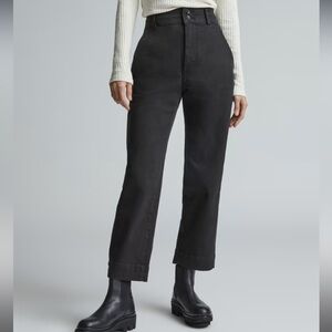 Everlane Black Straight Leg Jeans EUC Size 0
